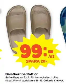 Stora Coop Dam/herr badtofflor erbjuda