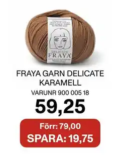 Selfmade FRAYA GARN DELICATE KARAMELL erbjuda