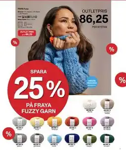 Selfmade SPARA 25% PÅ FRAYA FUZZY GARN erbjuda