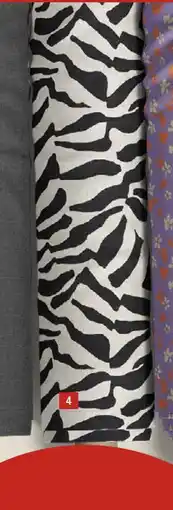 Selfmade Ecovero vävd viscose svart/ vit zebra erbjuda