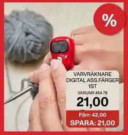 Selfmade VARVRÄKNARE DIGITAL ASS.FÄRGER 1ST erbjuda