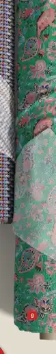 Selfmade Ecovero vävd viscose grön m paisley erbjuda