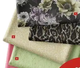 Selfmade Vävd jacquard m olivgult mönster erbjuda