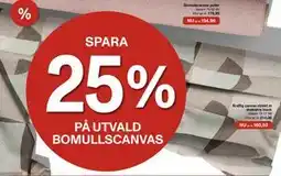 Selfmade Kraftig canvas oblekt m abstrakta block erbjuda