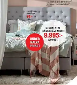 Mio KONTINENTALSÄNG MIAMI NIGHT erbjuda