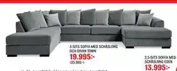 Mio 3-SITS SOFFA MED SCHÄSLONG OCH DIVAN TOWN erbjuda