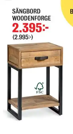 Mio SÄNGBORD WOODENFORGE erbjuda