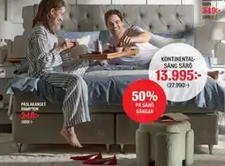 Mio KONTINENTALSÄNG SÄRÖ erbjuda