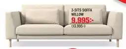 Mio 3-SITS SOFFA WILLOW erbjuda