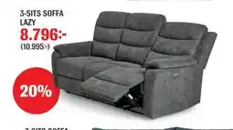 Mio 3-SITS SOFFA LAZY erbjuda