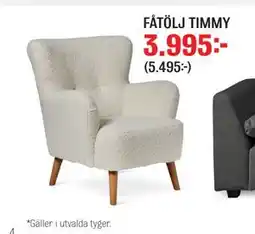 Mio FÅTÖLJ TIMMY erbjuda