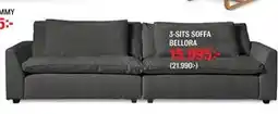 Mio 3-SITS SOFFA BELLORA erbjuda