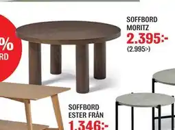 Mio SOFFBORD MORITZ erbjuda