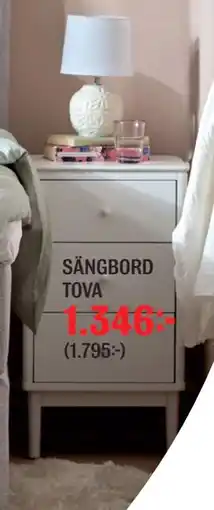 Mio SÄNGBORD TOVA erbjuda