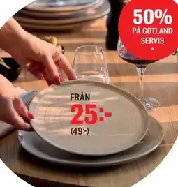 Mio 50% PÅ GOTLAND SERVIS erbjuda