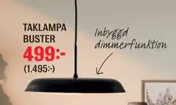 Mio TAKLAMPA BUSTER erbjuda