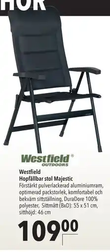 Citti Westfield Hopfällbar stol Majestic erbjuda