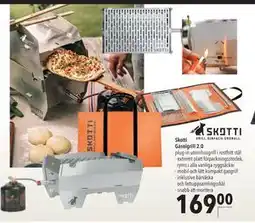Citti Skotti Gasolgrill 2.0 erbjuda