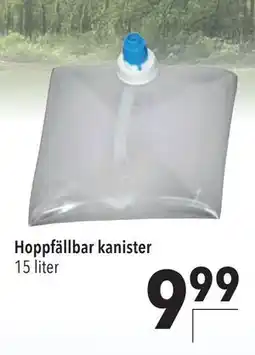 Citti Hoppfällbar kanister erbjuda