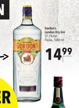 Citti Gordon’s London Dry Gin erbjuda