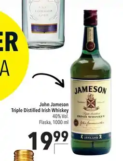 Citti John Jameson Triple Distilled Irish Whiskey erbjuda