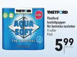 Citti Thetford toalettpapper för kemiska toaletter erbjuda