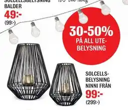Mio SOLCELLSBELYSNING NINNI erbjuda