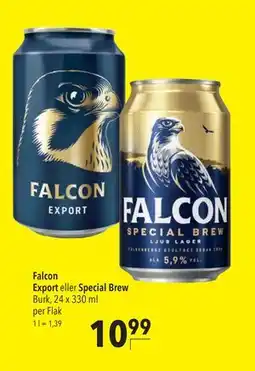 Citti Falcon Export eller Special Brew erbjuda