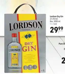 Citti Lordson Dry Gin erbjuda