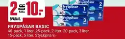 ÖoB Fryspåsar basic erbjuda