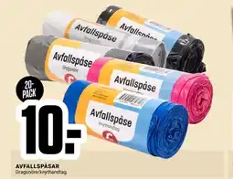 ÖoB Avfallspåsar erbjuda