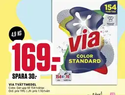 ÖoB Via tvättmedel erbjuda