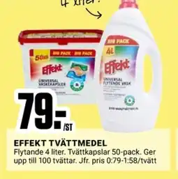 ÖoB EFFEKT Tvättmedel erbjuda