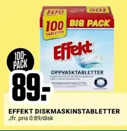 ÖoB EFFEKT Diskmaskinstabletter erbjuda