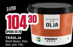 ÖoB Träolja erbjuda