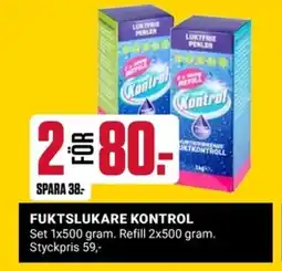 Fuktslukare kontrol