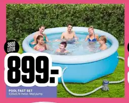 Pool fast set