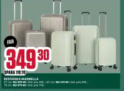 ÖoB Resväska marbella erbjuda