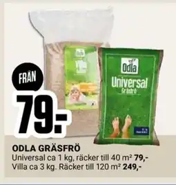 ÖoB ODLA Gräsfrö erbjuda
