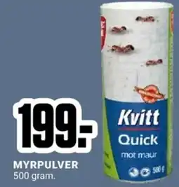 ÖoB Myrpulver erbjuda