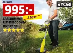 Bauhaus Grästrimmer rlt183120c one+ 18v 1x2.0ah erbjuda