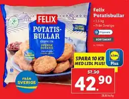 Lidl Felix Potatisbullar erbjuda