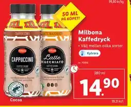 Lidl Milbona Kaffedryck erbjuda