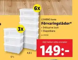 Lidl Förvaringslådor erbjuda