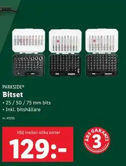 Lidl Bitset erbjuda