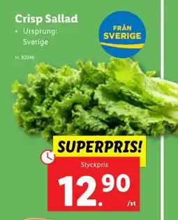 Lidl Crisp Sallad erbjuda