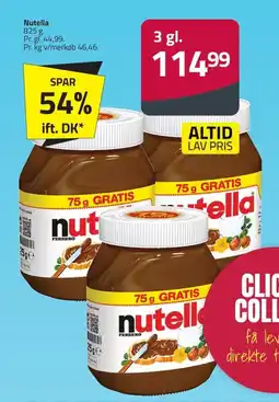 Fleggaard Nutella erbjuda