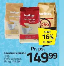 Fleggaard LAVAZZA Helbønne erbjuda