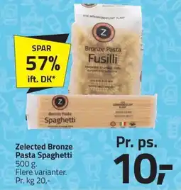 Fleggaard Zelected bronze pasta spaghetti erbjuda