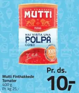 Fleggaard MUTTI Finthakkede tomater erbjuda